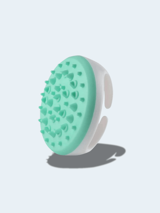 Brosse de Massage Anti-Cellulite Silicone – Douche, Circulation et Soin vert