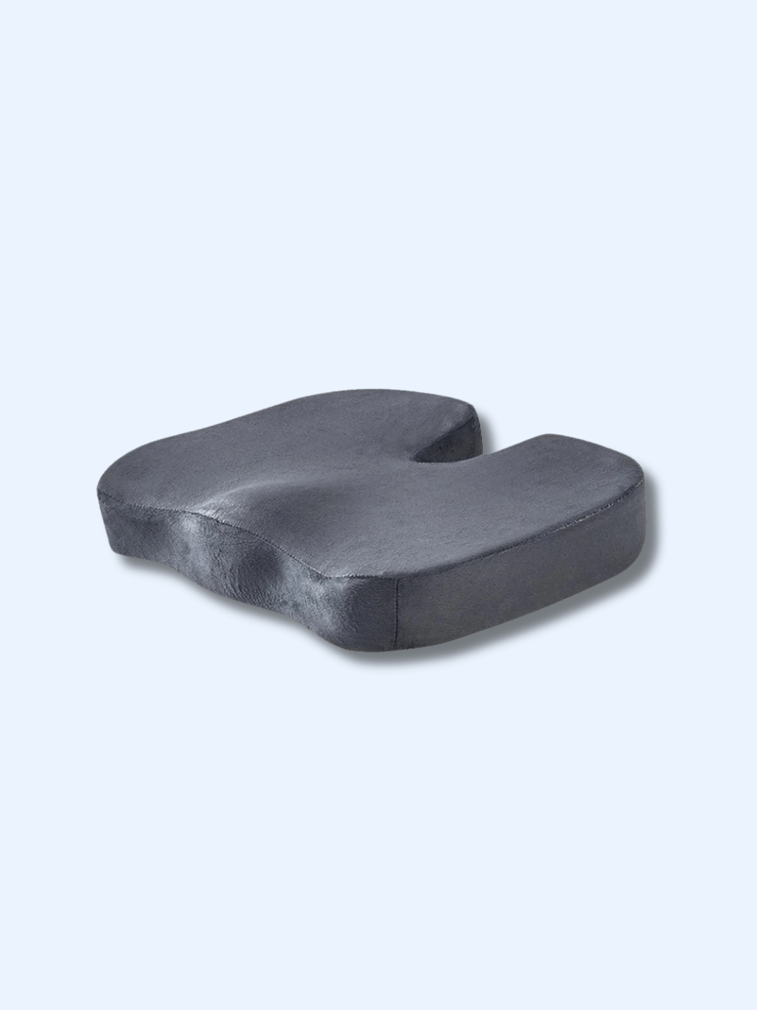 Coussin de Siège Orthopédique – Mémoire de Forme en U Multi-Usage gris
