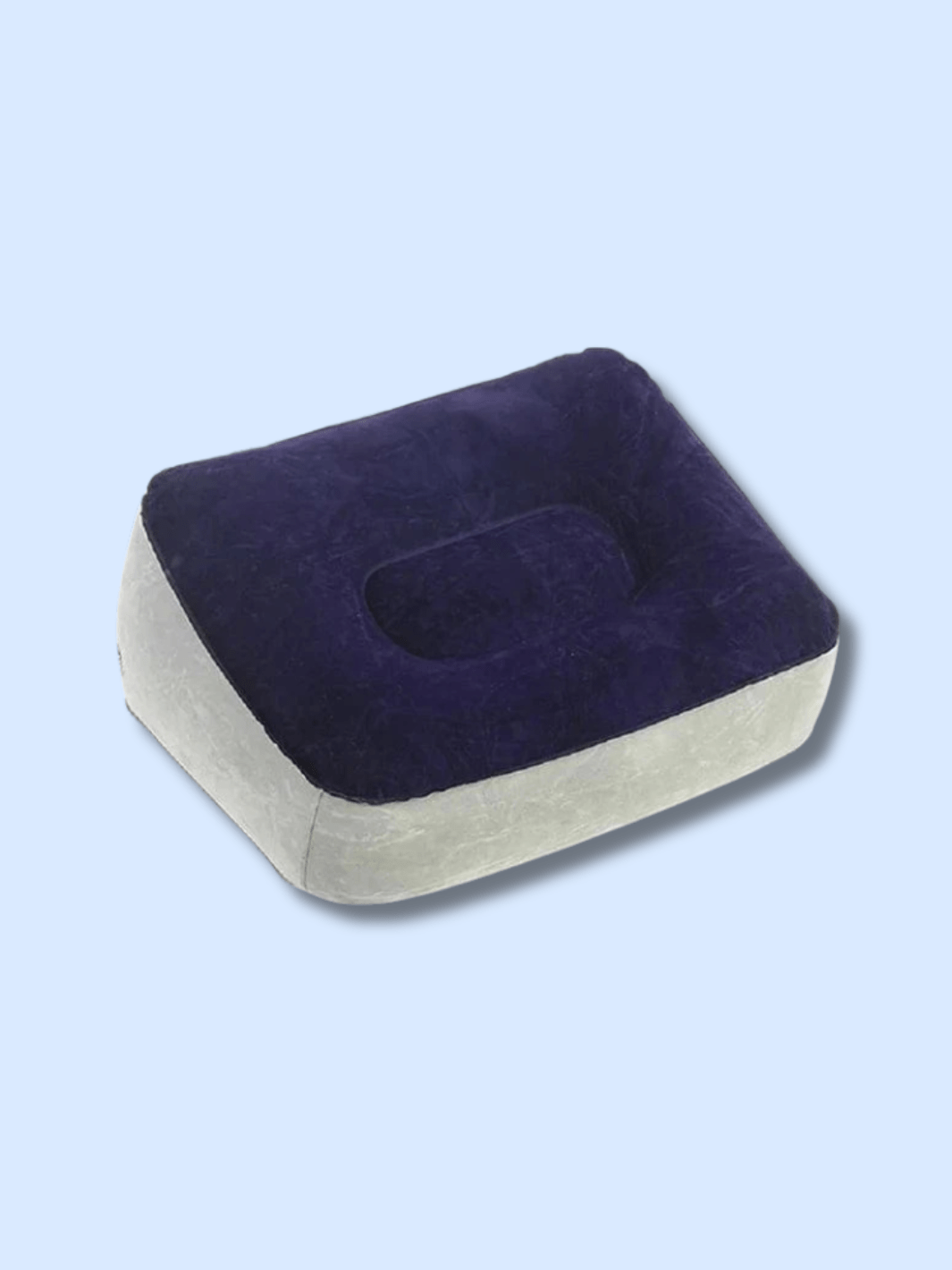 Coussin de Voyage Gonflable – Oreiller Triangulaire Soutien Corps & Dos coussin