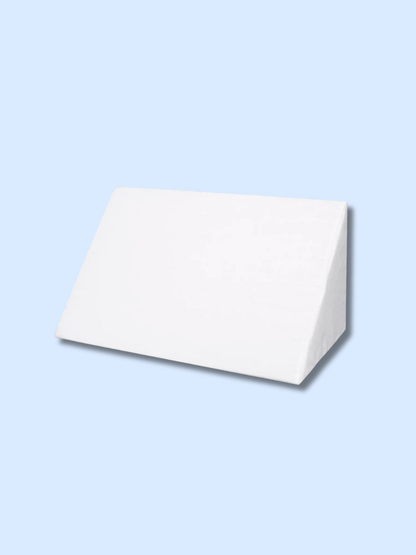 Coussin Orthopédique – Oreiller Triangle Anti-Reflux et Jambes blanc