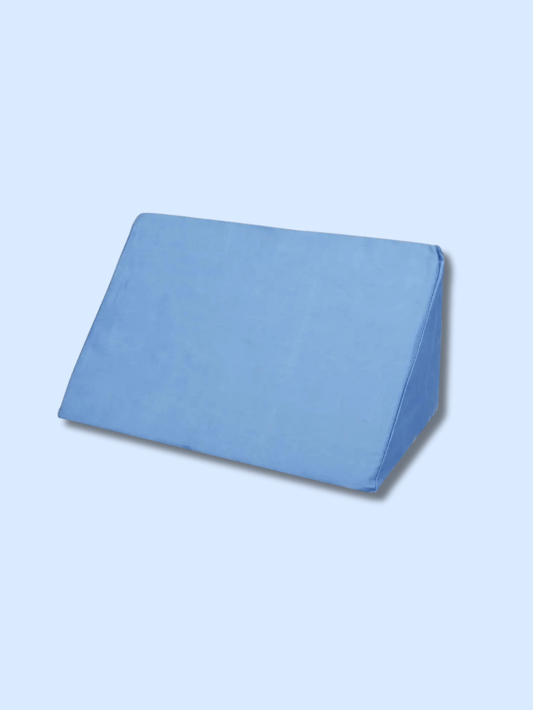 Coussin Orthopédique – Oreiller Triangle Anti-Reflux et Jambes bleu