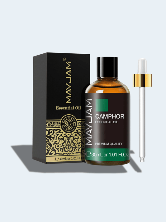 Huile de Massage au Camphre – Relaxation Musculaire et Bien-Être Camphor