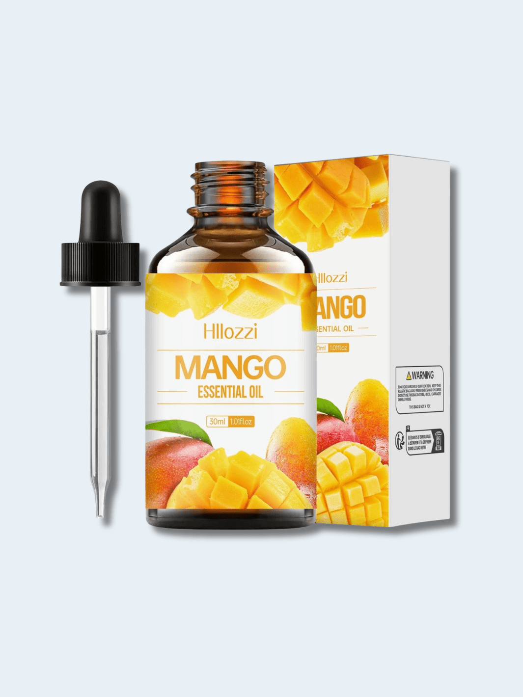 Huile de Massage Mangue – Soin Corps Hydratant et Relaxant Mango  oil / 30ml