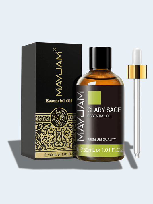 Huile Essentielle Sauge Sclarée – Massage Relaxant, Diffuseur et Soin Corps Clary Sage