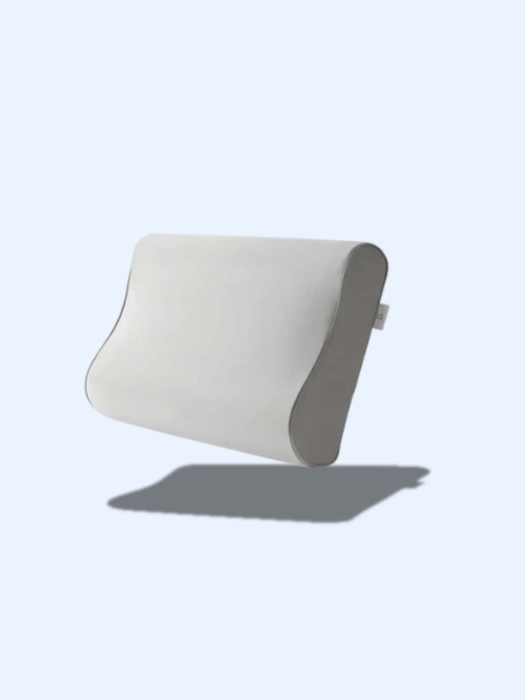 Oreiller Cervical Mémoire de Forme blanc