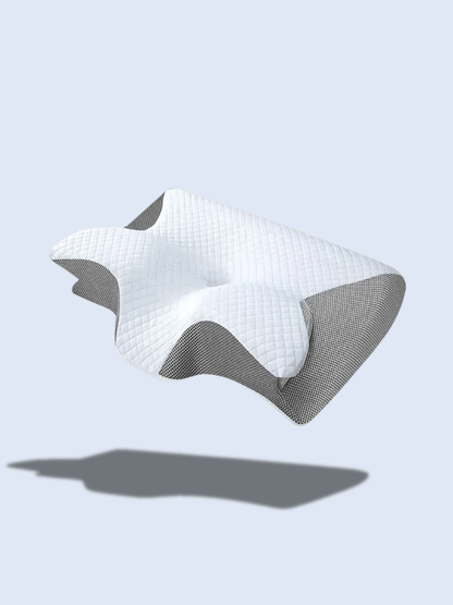 Oreiller Cervical Mémoire de Forme – Orthopédique et confortable gris