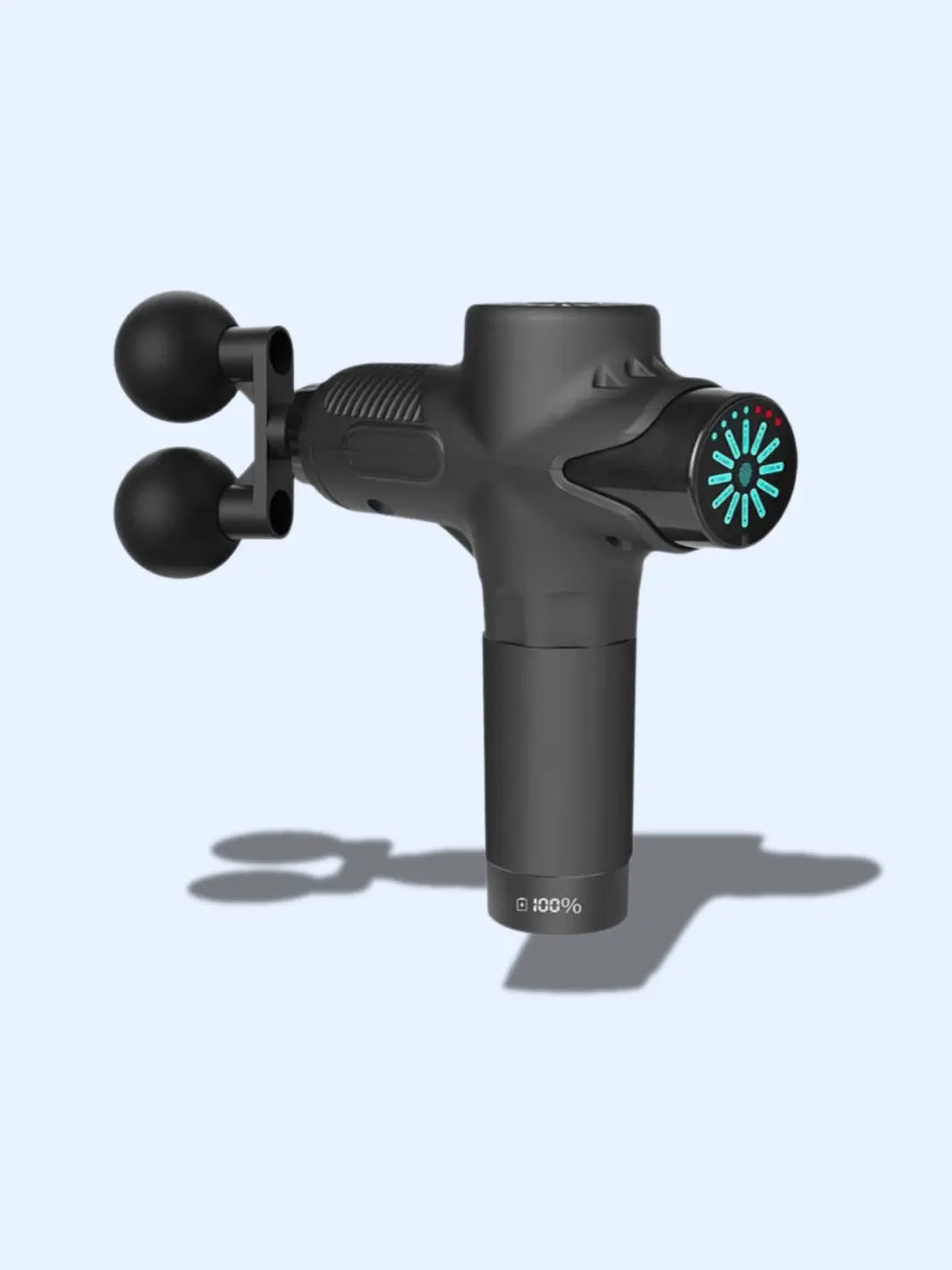 Pistolet de massage – 12 Têtes chauffant | Zenmassa double tête / chauffant / refroidissant