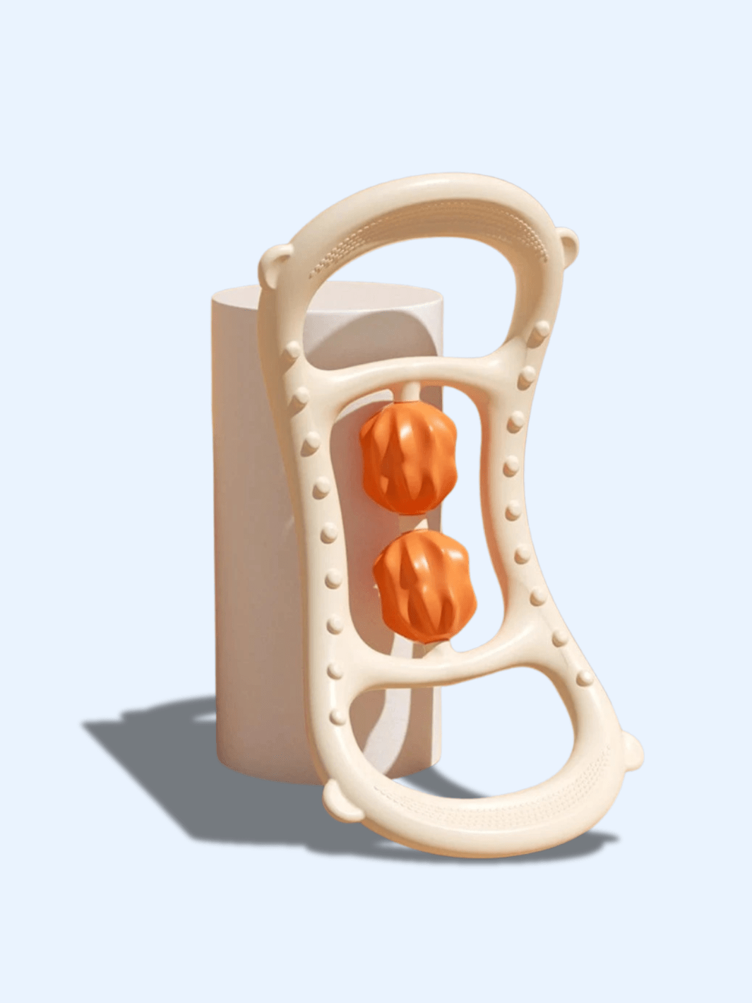 Rouleau Anti-Cellulite – Massage Profond Roues Orange orange