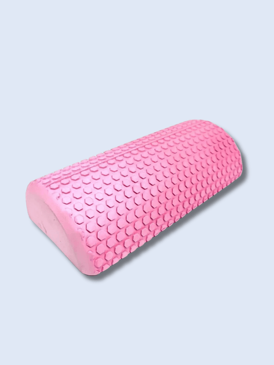 Rouleau de Massage Musculaire Rose – Yoga, Pilates et Fitness rose / 30cm