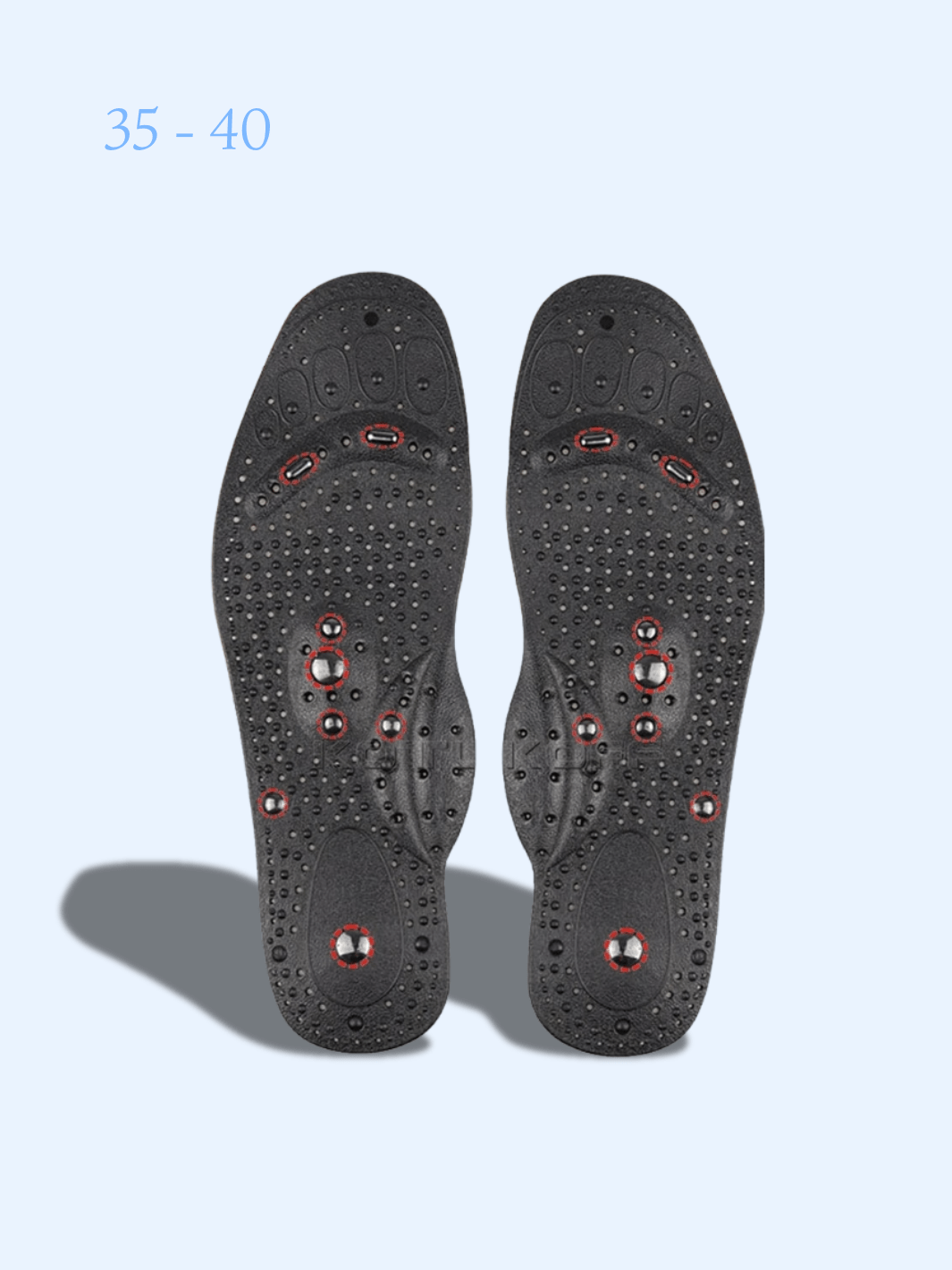 Semelles de Massage Magnétiques – Thérapie Circulation Sanguine 35 - 40